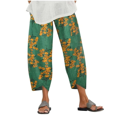 koaiezne Linen Women s Leg Elastic Printed Waist Cotton Loose Wide Pants Trousers Pants Camouflage Pajamas Women Women
koaiezne Linen Women s Leg Elastic Printed Waist Cotton Loose Wide Pants Trousers Pants Camouflage Pajamas Women Women