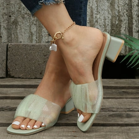 NECHOLOGY Glitter Sandals for Women Size 8 Ladies Fashion Summer Colorful Rhinestone Mesh Fish Sandals Womens Size 9 Green 9
NECHOLOGY Glitter Sandals for Women Size 8 Ladies Fashion Summer Colorful Rhinestone Mesh Fish Sandals Womens Size 9 Green 9