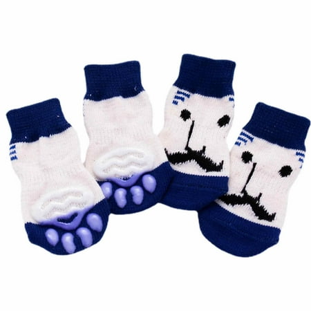Dog Socks | 2 Pairs Anti-Slip Dog Socks with Grips Traction Control | Paw Protection Puppy Dogs Non-Skid Socks for Indoor on Hardwood Floor Wear
Dog Socks | 2 Pairs Anti-Slip Dog Socks with Grips Traction Control | Paw Protection Puppy Dogs Non-Skid Socks for Indoor on Hardwood Floor Wear