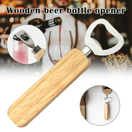 RUIKE Bartender Bottle Openers Beer Bottle Openers Cider Soft Drinks Wood Handle Handheld New
RUIKE Bartender Bottle Openers Beer Bottle Openers Cider Soft Drinks Wood Handle Handheld New