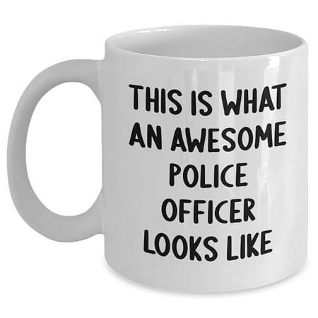 Funny Police Officer Gifts for Him - White Coffee Mug Father s Day Unique Gifts for Police Officer Cop or Friend - This Is What An Awesome Police Officer Looks Like
Funny Police Officer Gifts for Him - White Coffee Mug Father s Day Unique Gifts for Police Officer Cop or Friend - This Is What An Awesome Police Officer Looks Like