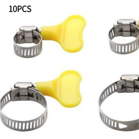 GLFILL 10 *Jubilee Clips Stainless Steel Hose Clips Plastic Handle Worm Drive Hoseclips
GLFILL 10 *Jubilee Clips Stainless Steel Hose Clips Plastic Handle Worm Drive Hoseclips