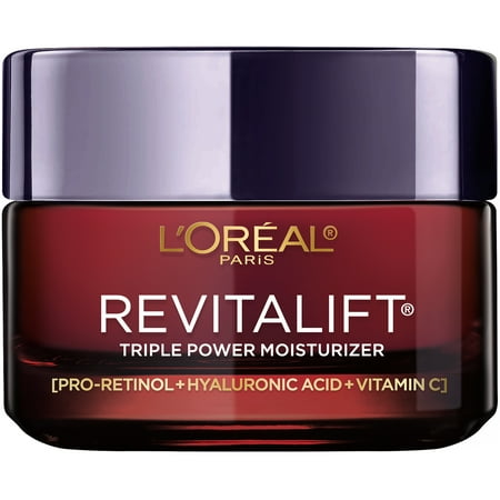 L'Oreal Paris Revitalift Triple Power Anti-Aging Face Day Moisturizer, 1.7 oz.