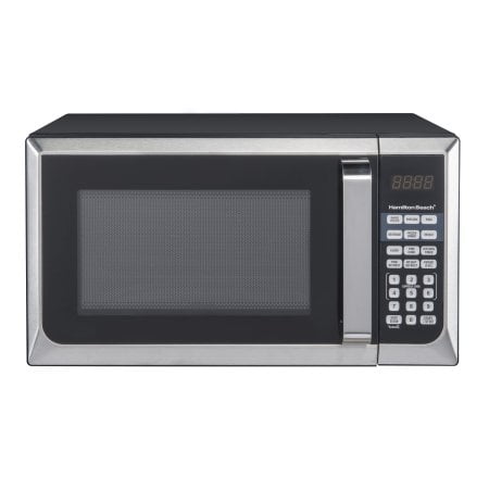 0.9 Cu. Ft. Stainless Steel Countertop Microwave Oven