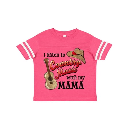Inktastic I Listen to Country Music with my Mama with Guitar and Hat Gift Toddler Boy or Toddler Girl T-Shirt
Inktastic I Listen to Country Music with my Mama with Guitar and Hat Gift Toddler Boy or Toddler Girl T-Shirt