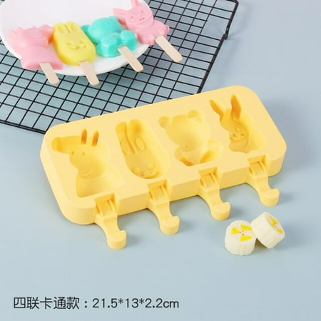 DabuLiu Silicone Ice Cream Mold with Lid Animals Shape Jelly DIY Homemade Cute Cartoon Ice Cream Reusable Popsicle Stick Ice Moulds
DabuLiu Silicone Ice Cream Mold with Lid Animals Shape Jelly DIY Homemade Cute Cartoon Ice Cream Reusable Popsicle Stick Ice Moulds