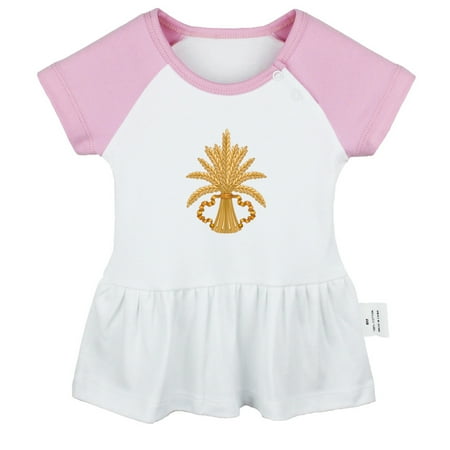 Nature Wheat Pattern Dresses For Baby Newborn Babies Skirts Infant Princess Dress 0-24M Kids Graphic Clothes (Pink Raglan Dresses 6-12 Months)
Nature Wheat Pattern Dresses For Baby Newborn Babies Skirts Infant Princess Dress 0-24M Kids Graphic Clothes (Pink Raglan Dresses 6-12 Months)