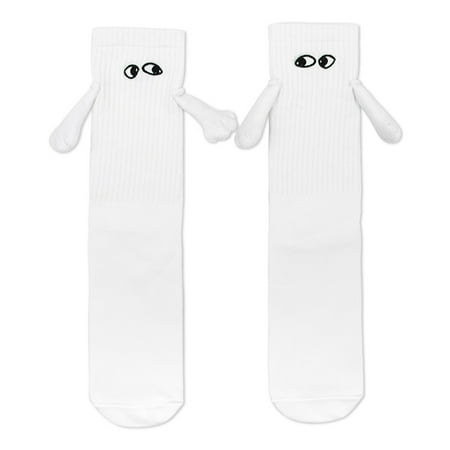 Hand in Hand Socks Mid-Tube Magnetic Socks Hand Hold Friend Socks Funny 3D Doll White Couple Socks
Hand in Hand Socks Mid-Tube Magnetic Socks Hand Hold Friend Socks Funny 3D Doll White Couple Socks