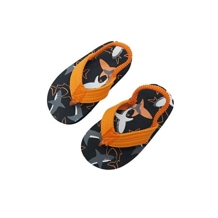Ymiytan Child Sandals Cartoon Thong Beach Flip Flops Outdoor Comfortable Breathable Slip On Flat Sandal Shark-Orange 11C
Ymiytan Child Sandals Cartoon Thong Beach Flip Flops Outdoor Comfortable Breathable Slip On Flat Sandal Shark-Orange 11C