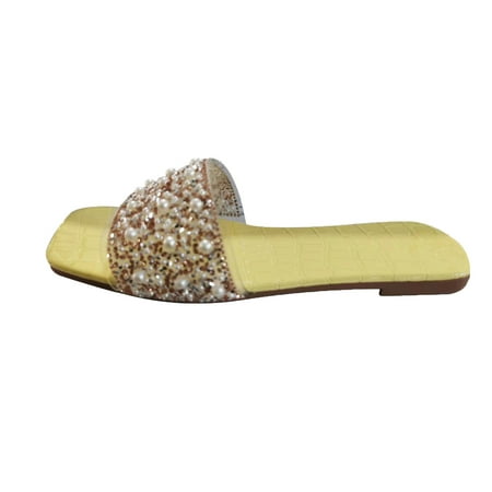Women s Flat Sandals Fashion Slides With Soft Slippers Clearance Sale Women s Flat Shoes Ladies Beach Sandals Summer Non-Slip Causal Slippers
Women s Flat Sandals Fashion Slides With Soft Slippers Clearance Sale Women s Flat Shoes Ladies Beach Sandals Summer Non-Slip Causal Slippers