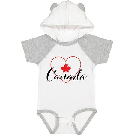 Inktastic Canada-heart and Maple Leaf Gift Baby Boy or Baby Girl Bodysuit 
Inktastic Canada-heart and Maple Leaf Gift Baby Boy or Baby Girl Bodysuit