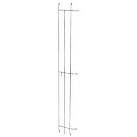 Quantum Storage TS62C Chrome 62 in. Wire Shelving Tray Slide Set