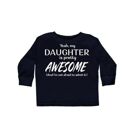 Inktastic Yeah My Daughter is Pretty Awesome Gift Toddler Boy or Toddler Girl Long Sleeve T-Shirt
Inktastic Yeah My Daughter is Pretty Awesome Gift Toddler Boy or Toddler Girl Long Sleeve T-Shirt