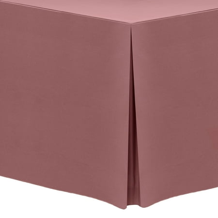 Ultimate Textile (2 Pack) 6 ft. Fitted Polyester Tablecloth - for 30 x 72-Inch Banquet and Folding Rectangular Tables - 36 H Mauve
Ultimate Textile (2 Pack) 6 ft. Fitted Polyester Tablecloth - for 30 x 72-Inch Banquet and Folding Rectangular Tables - 36 H Mauve