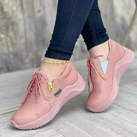 WMYBD Shoes for Women Autumn Women Slip On Zipper Casual Sport Shoes Round Toe Flat Sneakers Gifts for Women
WMYBD Shoes for Women Autumn Women Slip On Zipper Casual Sport Shoes Round Toe Flat Sneakers Gifts for Women