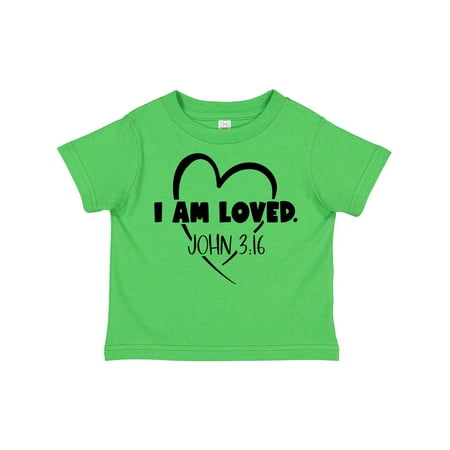Inktastic I Am Loved John 3:16 Design with Heart Gift Toddler Boy or Toddler Girl T-Shirt
Inktastic I Am Loved John 3:16 Design with Heart Gift Toddler Boy or Toddler Girl T-Shirt