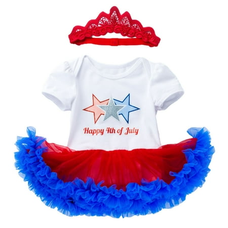 GEZHEN Usa 4 Of July Star Short Sleeve Romper Skirt Girls Outfit Baby Independence Day Printed Short Sleeve Newborn Bodysuit Hairband
GEZHEN Usa 4 Of July Star Short Sleeve Romper Skirt Girls Outfit Baby Independence Day Printed Short Sleeve Newborn Bodysuit Hairband