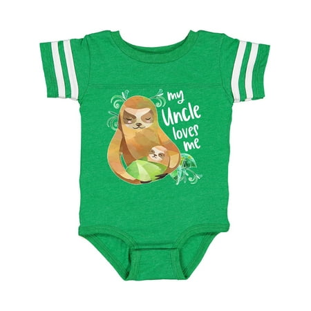 Inktastic My Uncle Loves Me- Cute Sloth and Baby Gift Baby Boy or Baby Girl Bodysuit
Inktastic My Uncle Loves Me- Cute Sloth and Baby Gift Baby Boy or Baby Girl Bodysuit