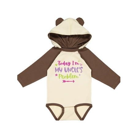 Inktastic Child Funny Today Im My Uncles Problem Gift Baby Girl Long Sleeve Bodysuit
Inktastic Child Funny Today Im My Uncles Problem Gift Baby Girl Long Sleeve Bodysuit