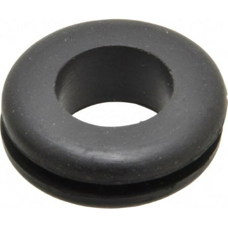 50 Count 1-1/4 OD 7/16 Thick Buna-N Rubber Grommet 1 Slot Diam