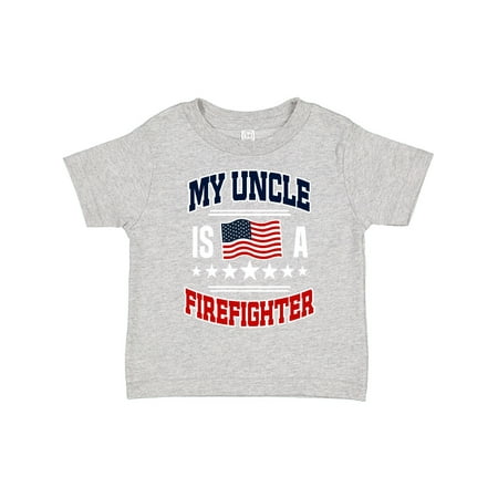Inktastic My Uncle is a Firefighter Nephew Gift Toddler Boy or Toddler Girl T-Shirt
Inktastic My Uncle is a Firefighter Nephew Gift Toddler Boy or Toddler Girl T-Shirt