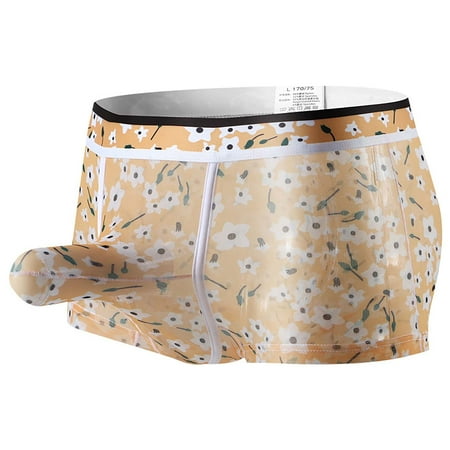 FREE SHIPPING-Men s Bottoming Boxer Briefs Mesh Ice Silk Print Boxer Briefs sexy underwear lingerie for women valentines day gifts
FREE SHIPPING-Men s Bottoming Boxer Briefs Mesh Ice Silk Print Boxer Briefs sexy underwear lingerie for women valentines day gifts