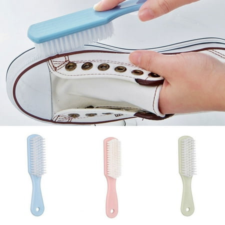 Happydeer Portable Plastic Soft Bristles Wash Clothes Shoes Brush Laundry Cleaning Tool