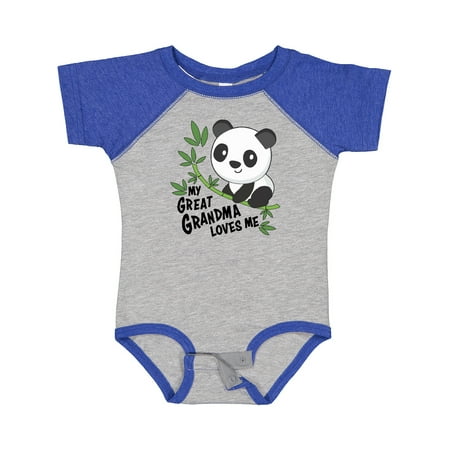 Inktastic My Great Grandma Loves Me- Cute Panda Gift Baby Boy or Baby Girl Bodysuit
Inktastic My Great Grandma Loves Me- Cute Panda Gift Baby Boy or Baby Girl Bodysuit