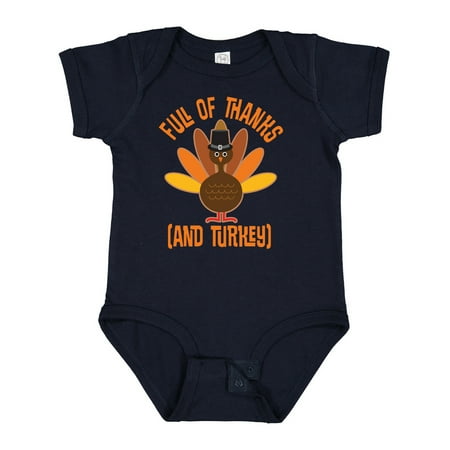 Inktastic Thanksgiving Dinner Holiday Turkey Gift Baby Boy or Baby Girl Bodysuit