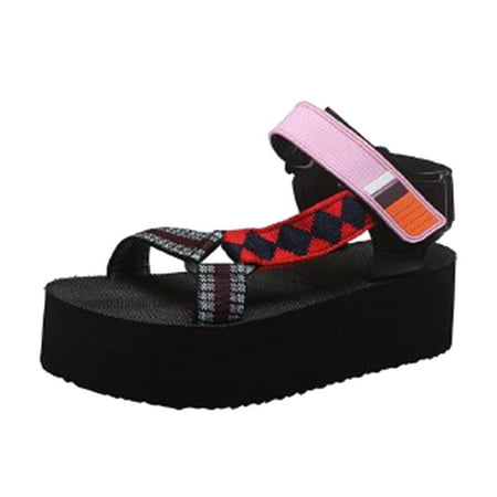 Womens Summer Shoes Thick-soled Beach Shoes Ethnic Style Sandals Summer Open Toe Slide Sandals Comfortable Flats Flip-Flops Sandal Casual Platforms Wedge Sandals Boho Dressy Heeled Sandals A29504
Womens Summer Shoes Thick-soled Beach Shoes Ethnic Style Sandals Summer Open Toe Slide Sandals Comfortable Flats Flip-Flops Sandal Casual Platforms Wedge Sandals Boho Dressy Heeled Sandals A29504