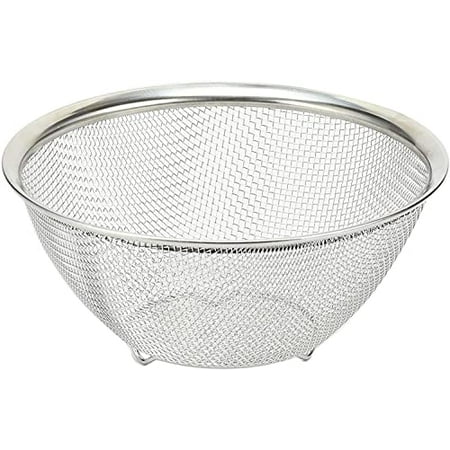 Colander 21cm Excellent water sharpness Stainless steel At Aqua HB-4937