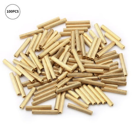 Daboolka 100pcs M2 Brass Female Female Spacer PCB Standoff Fastener Accessory (M2*18)
Daboolka 100pcs M2 Brass Female Female Spacer PCB Standoff Fastener Accessory (M2*18)