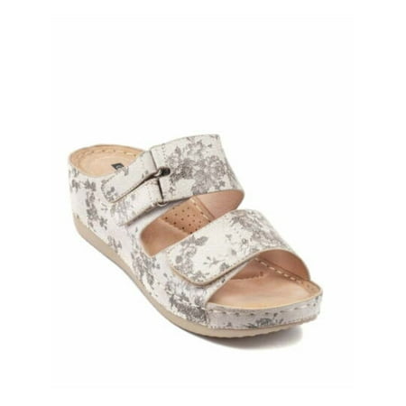 GOOD CHOICE Womens Beige 1 Platform Comfort Adjustable Strap Doreen Round Toe Wedge Sandals 6
GOOD CHOICE Womens Beige 1 Platform Comfort Adjustable Strap Doreen Round Toe Wedge Sandals 6