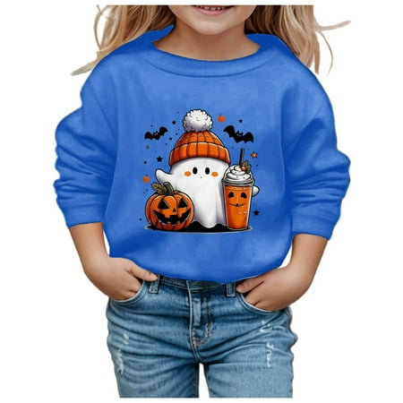 Toddler Baby Boys Girls Hoodies Oversized Kids Sweatshirt Children Printed Crew Neck Hoodless Long Sleeve Unisex Pullover For Infant Newborn Sweaters Outerwear Blue 2-3 Years
Toddler Baby Boys Girls Hoodies Oversized Kids Sweatshirt Children Printed Crew Neck Hoodless Long Sleeve Unisex Pullover For Infant Newborn Sweaters Outerwear Blue 2-3 Years
