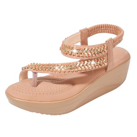 Mackneog Women s Sandals Shoes Wedges Buckle Strap Sandals Summer Shoes For Women Gift on Clearance
Mackneog Women s Sandals Shoes Wedges Buckle Strap Sandals Summer Shoes For Women Gift on Clearance
