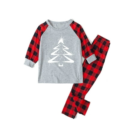 Jalioing Christmas Matching Outfits Sets for Family Plaid Patchwork Long Sleeve with Comfy Long Pant Pajamas (2 Years Red)
Jalioing Christmas Matching Outfits Sets for Family Plaid Patchwork Long Sleeve with Comfy Long Pant Pajamas (2 Years Red)