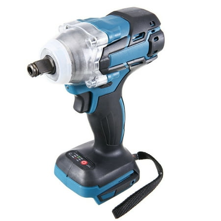 Electric Impact Wrench Screwdriver Cordless Brushless Power Tool Drill Driver LED Light for 18V Battery(A)
Electric Impact Wrench Screwdriver Cordless Brushless Power Tool Drill Driver LED Light for 18V Battery(A)