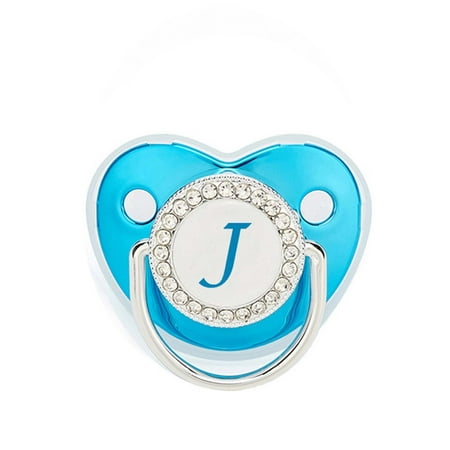 QISIWOLE Baby Pacifier 26 Letter Name Initials Clip Silicone Baby Pacifier Blue Shiny Newborn Pacifier Deals
QISIWOLE Baby Pacifier 26 Letter Name Initials Clip Silicone Baby Pacifier Blue Shiny Newborn Pacifier Deals