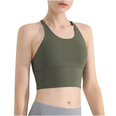 JGGSPWM Women s Thin Shoulder Strap Sports Bra Women s Shockproof Gathering Underwear No Steel Ring Vest Sports Yoga Fitness Wear Green Green
JGGSPWM Women s Thin Shoulder Strap Sports Bra Women s Shockproof Gathering Underwear No Steel Ring Vest Sports Yoga Fitness Wear Green Green