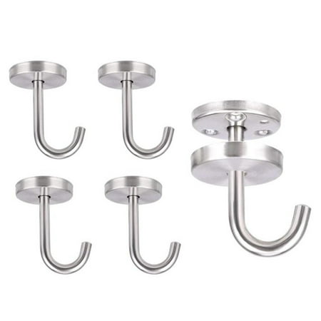 5 Pcs Stainless Steel Ceiling Hook Round Base Top Mount Overhead Wall Hook for Hanging Plants Bird Feeders Wind
5 Pcs Stainless Steel Ceiling Hook Round Base Top Mount Overhead Wall Hook for Hanging Plants Bird Feeders Wind