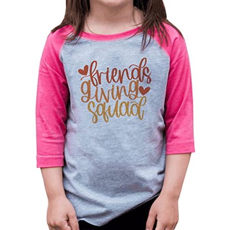 7 ate 9 Apparel Girls Happy Thanksgiving Shirts - Friendsgiving Squad - Pink Shirt 18 Months
7 ate 9 Apparel Girls Happy Thanksgiving Shirts - Friendsgiving Squad - Pink Shirt 18 Months