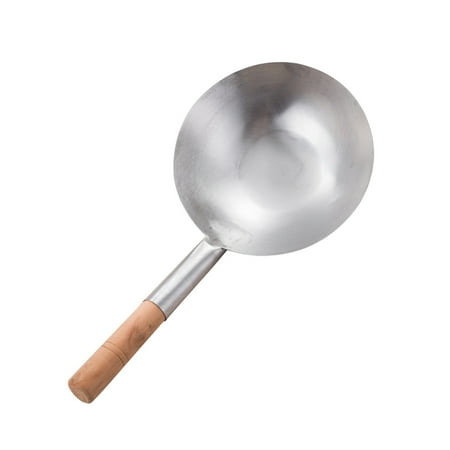 FRCOLOR Stainless Steel Serving Spoon Multi-Purpose Use Water Scoop Kitchen Utensil Tableware with Wooden Handle
FRCOLOR Stainless Steel Serving Spoon Multi-Purpose Use Water Scoop Kitchen Utensil Tableware with Wooden Handle