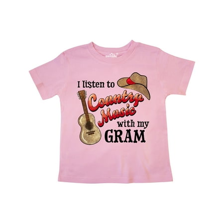 Inktastic I Listen to Country Music with my Gram Guitar and Hat Gift Toddler Boy or Toddler Girl T-Shirt
Inktastic I Listen to Country Music with my Gram Guitar and Hat Gift Toddler Boy or Toddler Girl T-Shirt