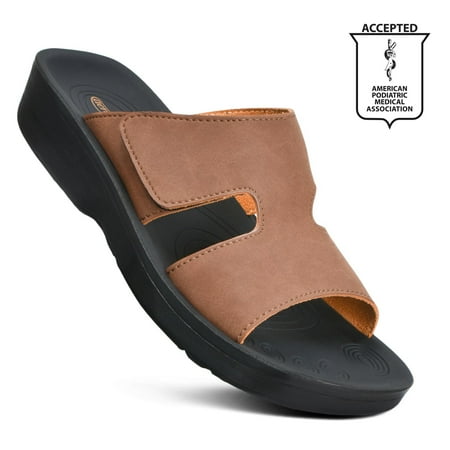 Aerothotic Aren Comfortable Casual Slide Sandals For Women
