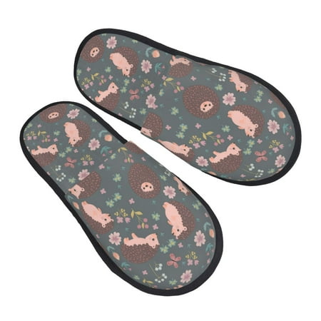 JUNZAN Fuzzy Feet Slippers for Women House Shoes Non Slip Indoor/Outdoor Hedgehogs and Flowers1 Designs-Large
JUNZAN Fuzzy Feet Slippers for Women House Shoes Non Slip Indoor/Outdoor Hedgehogs and Flowers1 Designs-Large