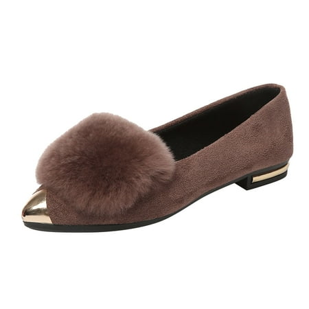 Fsqjgq Size 11 Womens Shoes Casual Ladies Fashion Solid Color Suede Pointed Shallow Mouth Comfortable Flat Casual Shoes Woman Work Shoes Khaki 38
Fsqjgq Size 11 Womens Shoes Casual Ladies Fashion Solid Color Suede Pointed Shallow Mouth Comfortable Flat Casual Shoes Woman Work Shoes Khaki 38