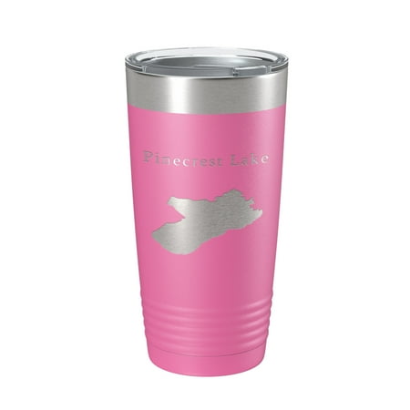 Pinecrest Lake Map Tumbler Travel Mug Insulated Laser Engraved Coffee Cup California 20 oz Pink
Pinecrest Lake Map Tumbler Travel Mug Insulated Laser Engraved Coffee Cup California 20 oz Pink