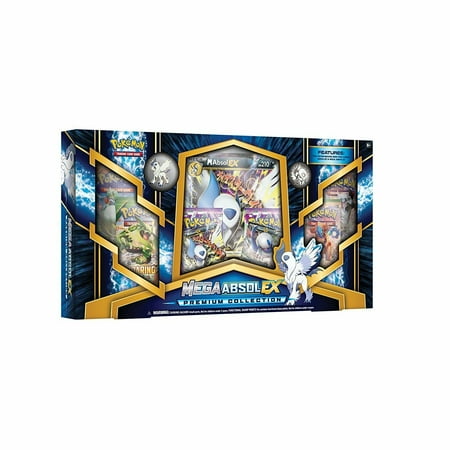 Pokemon Mega Absol-EX Premium Collection Box (6 Boosters, Figure, and Promo) NEW