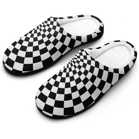 3D Checkered Texture Men s House Slippers Nonslip Soft Cotton Shoes Slip On Slippers for Indoor Outdoor
3D Checkered Texture Men s House Slippers Nonslip Soft Cotton Shoes Slip On Slippers for Indoor Outdoor