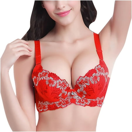 amlbb Bra for Women Fashion Embroidery Comfortable Push Up Hollow Out Bra Underwear on Clearance
amlbb Bra for Women Fashion Embroidery Comfortable Push Up Hollow Out Bra Underwear on Clearance